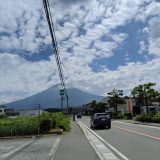 車中からの富士山
